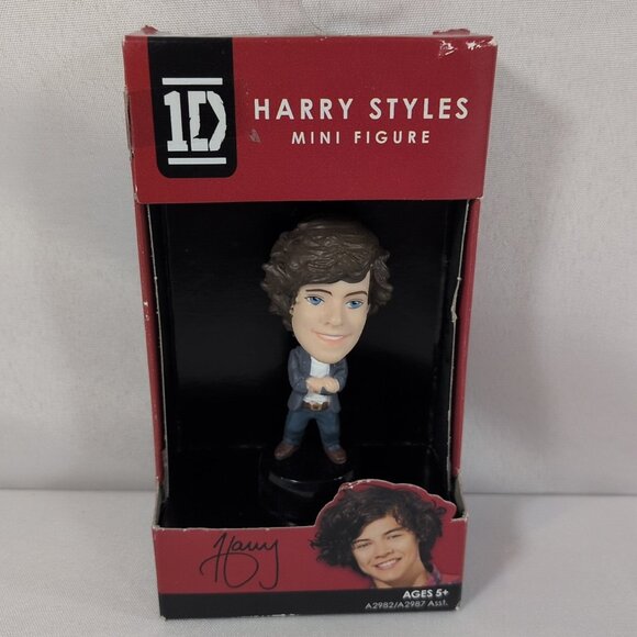 1D One Direction Harry Styles Mini Figure A2982/A2987 2012 Hasbro Australia NEW - Picture 1 of 11